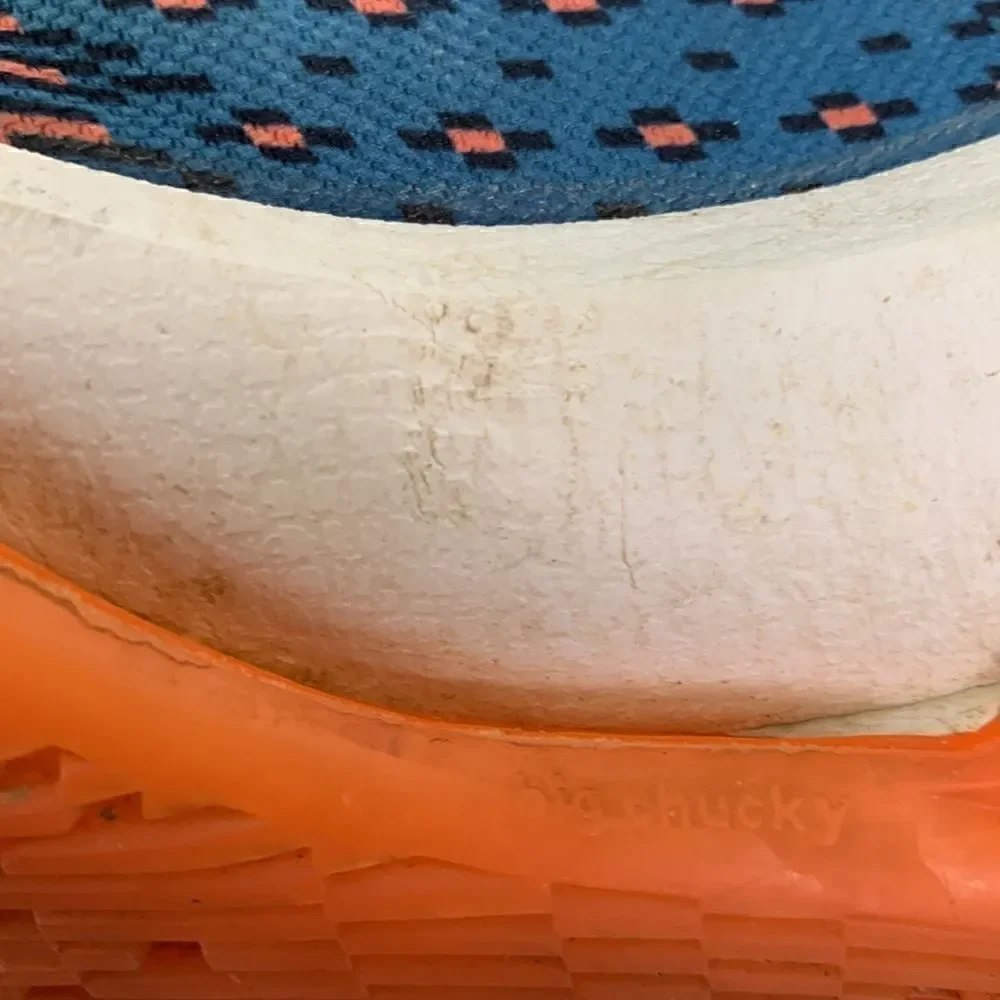 Youth Nike KD 8 Blue and orange Sneakers 749375-414